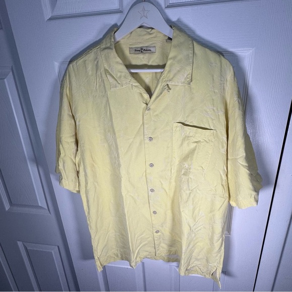 Elegant Yellow Silk Shirt tommy bahamma - Picture 4 of 8